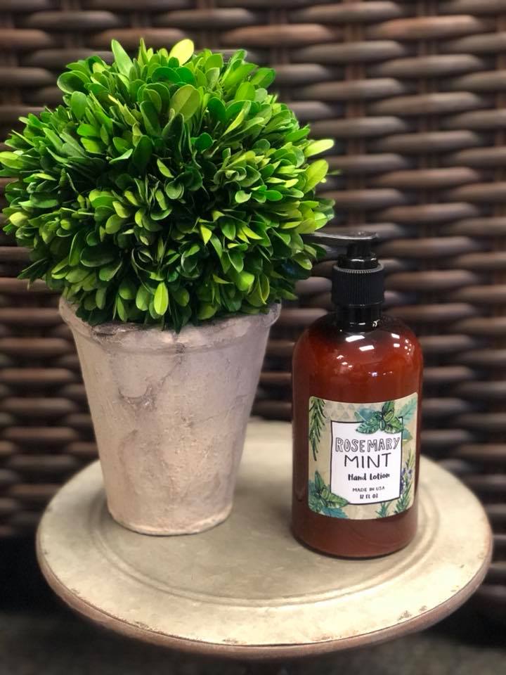 Rosemary Mint Hand Lotion Mt.Lake Pool and Patio