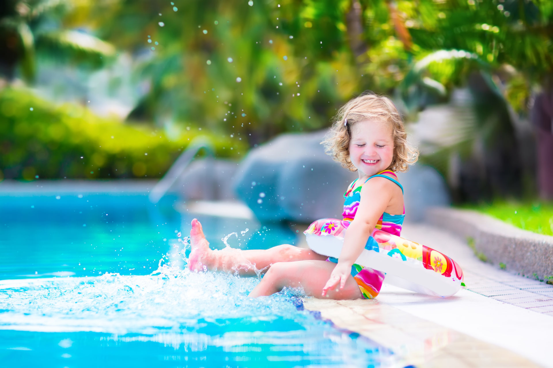 pool and patio